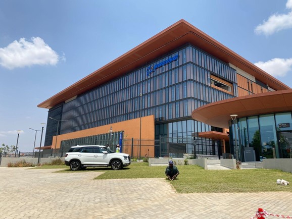 Boeing headquarters building in India