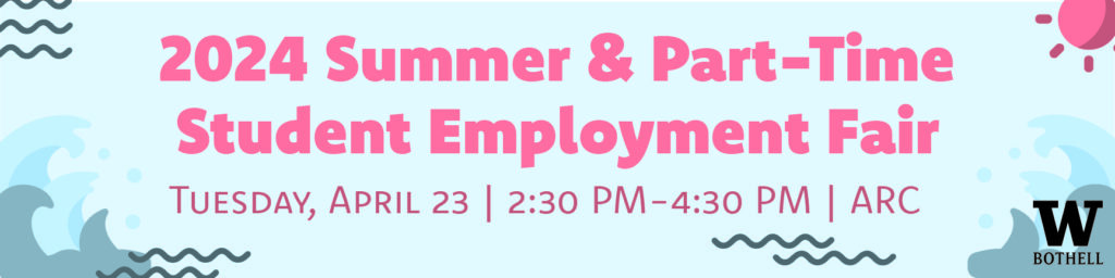 2024 Summer & Part-Time Student Employment Fair