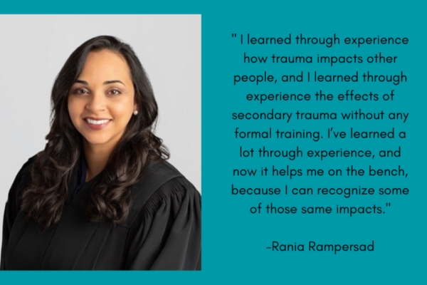 portrait of Rania Rampersad, King County Superior Court Judge