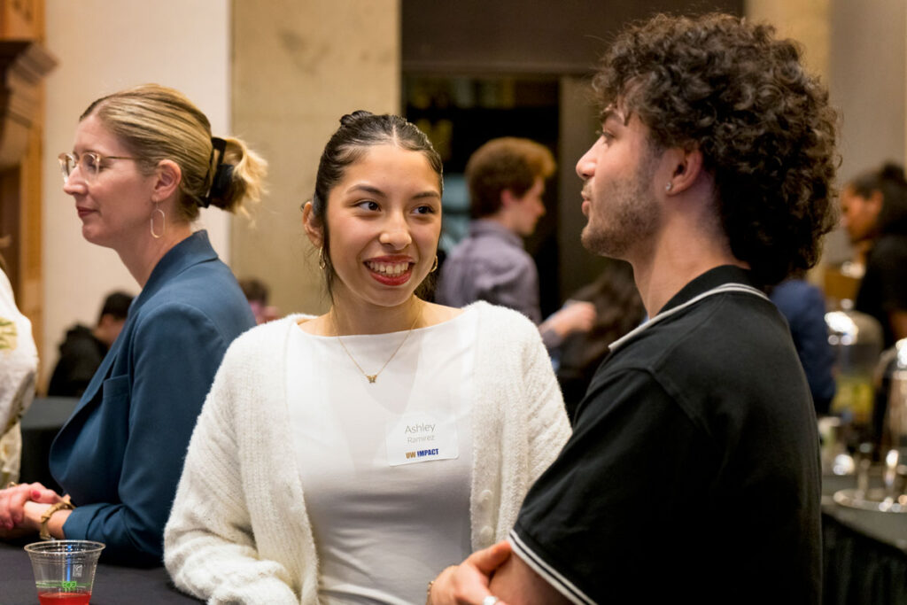 Ashley Ramirez, ’25, is the UW’s NextGen Civic Leader Corps Co-President. Studying law, policy and sociology, she represents UW Tacoma in the NextGen program.