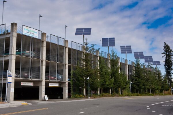 South parking garage