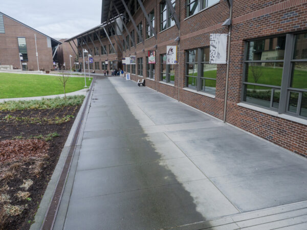 Promenade under the UW1 Overhang