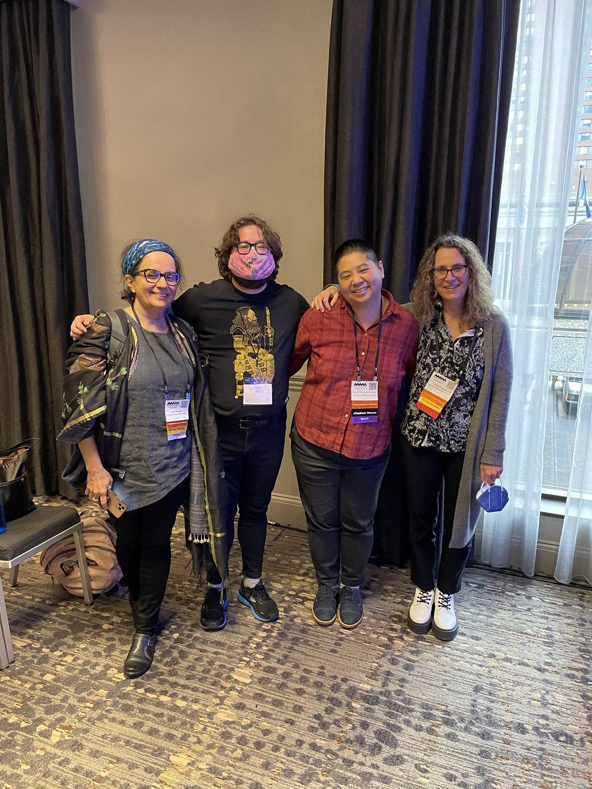 Gender, Women & Sexuality Studies (GWSS) faculty present at the annual