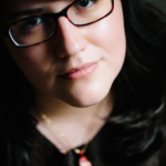 Ruth Joffre looking into the camera