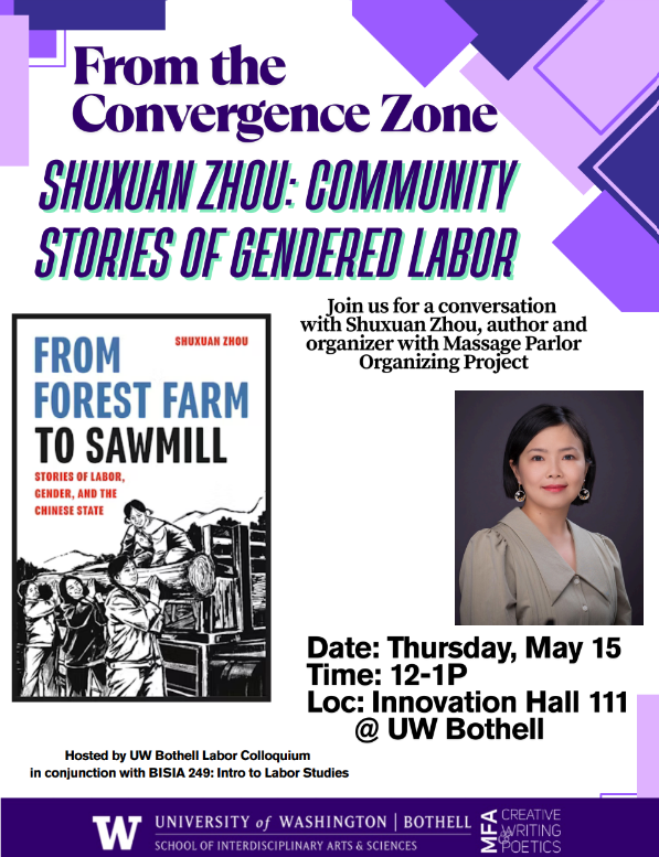 Event poster for "From the Convergence Zone," scheduled on May 15, 2025. The caption includes a link to event details.