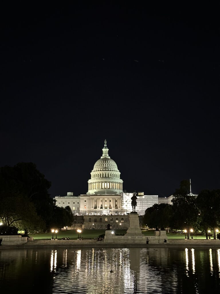 The U.S. Capitol Building.