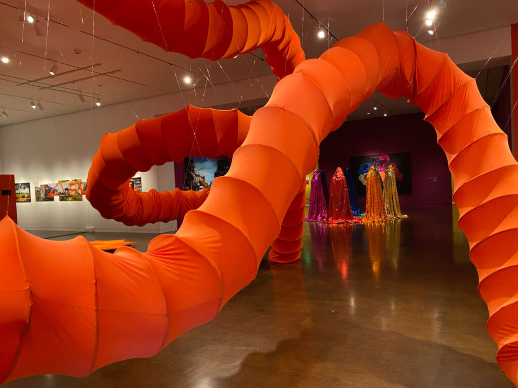 An art exhibit.