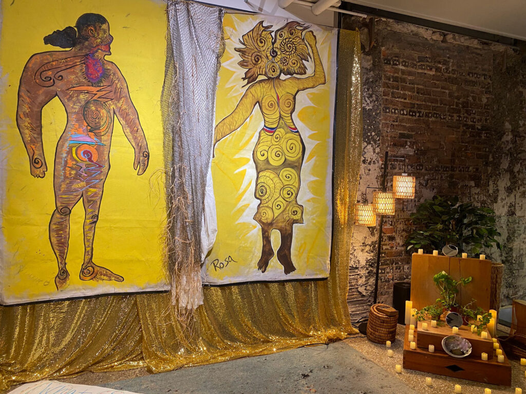 An art installation.