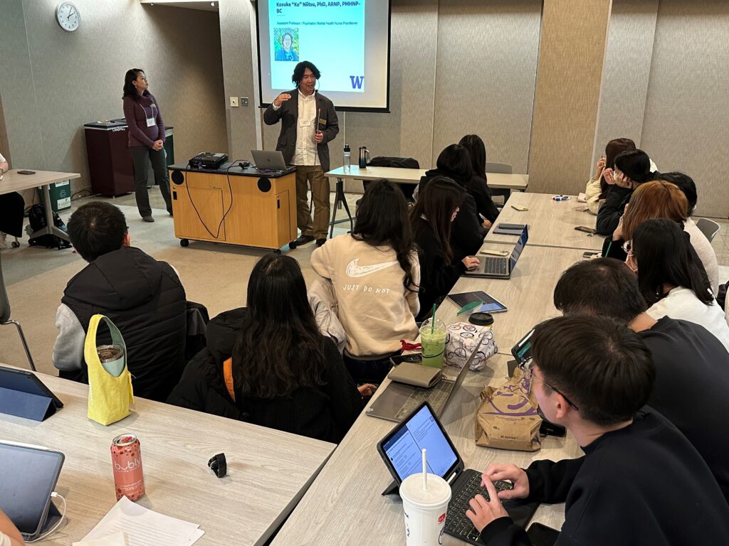 Dr. Lillian Chen and Dr. Kosuke Niitsu Presenting