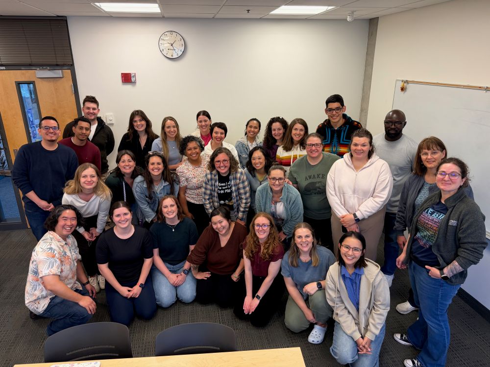group of nursing students