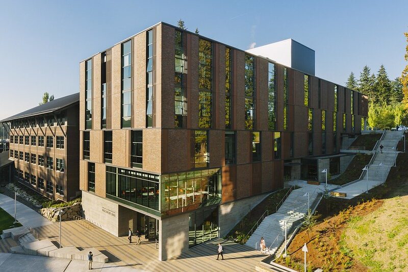 Discovery Hall building where instrumentation facility is located