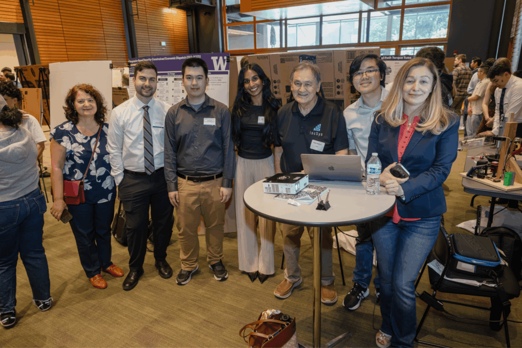 Students, faculty, industry and community together at the STEM Symposium.