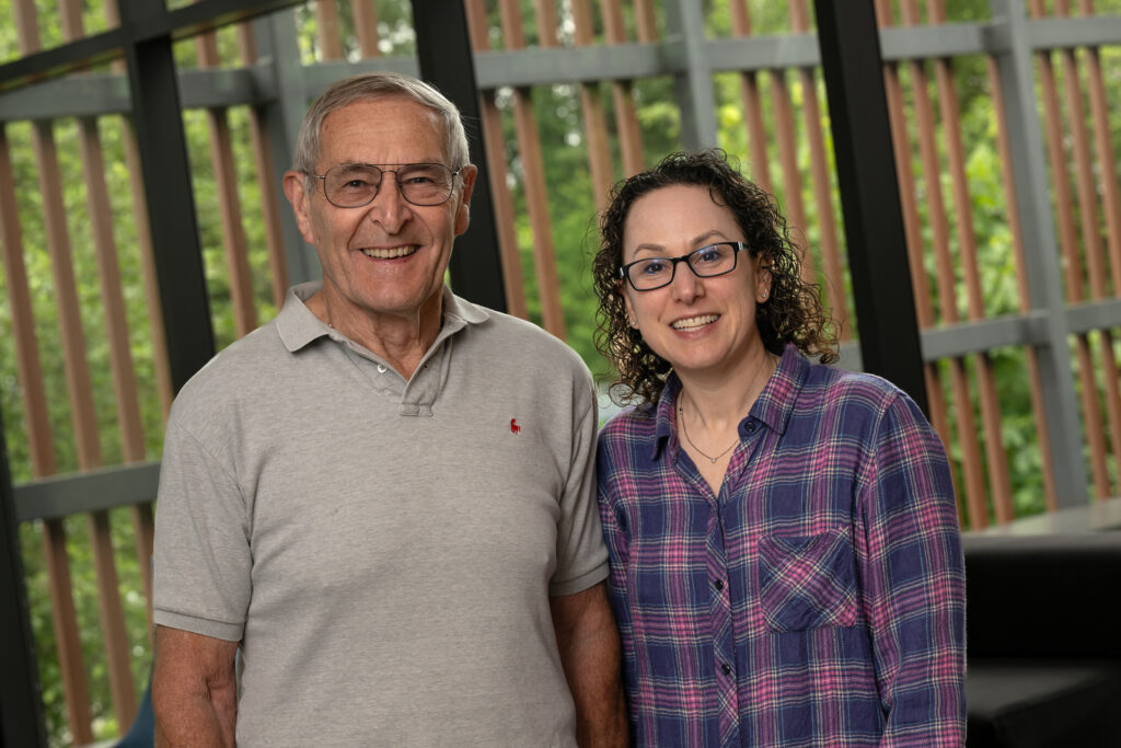 Dr. Jeffrey Williams and Dr. Lori Robins at UW Bothell together.