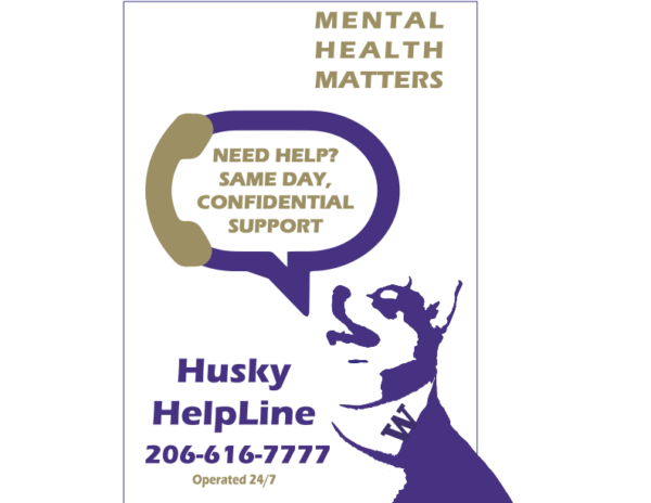 Husky Helpline information: 206-616-7777