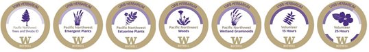 UW Bothell Herbarium digital badges