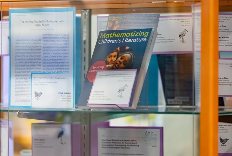 Image of library materials