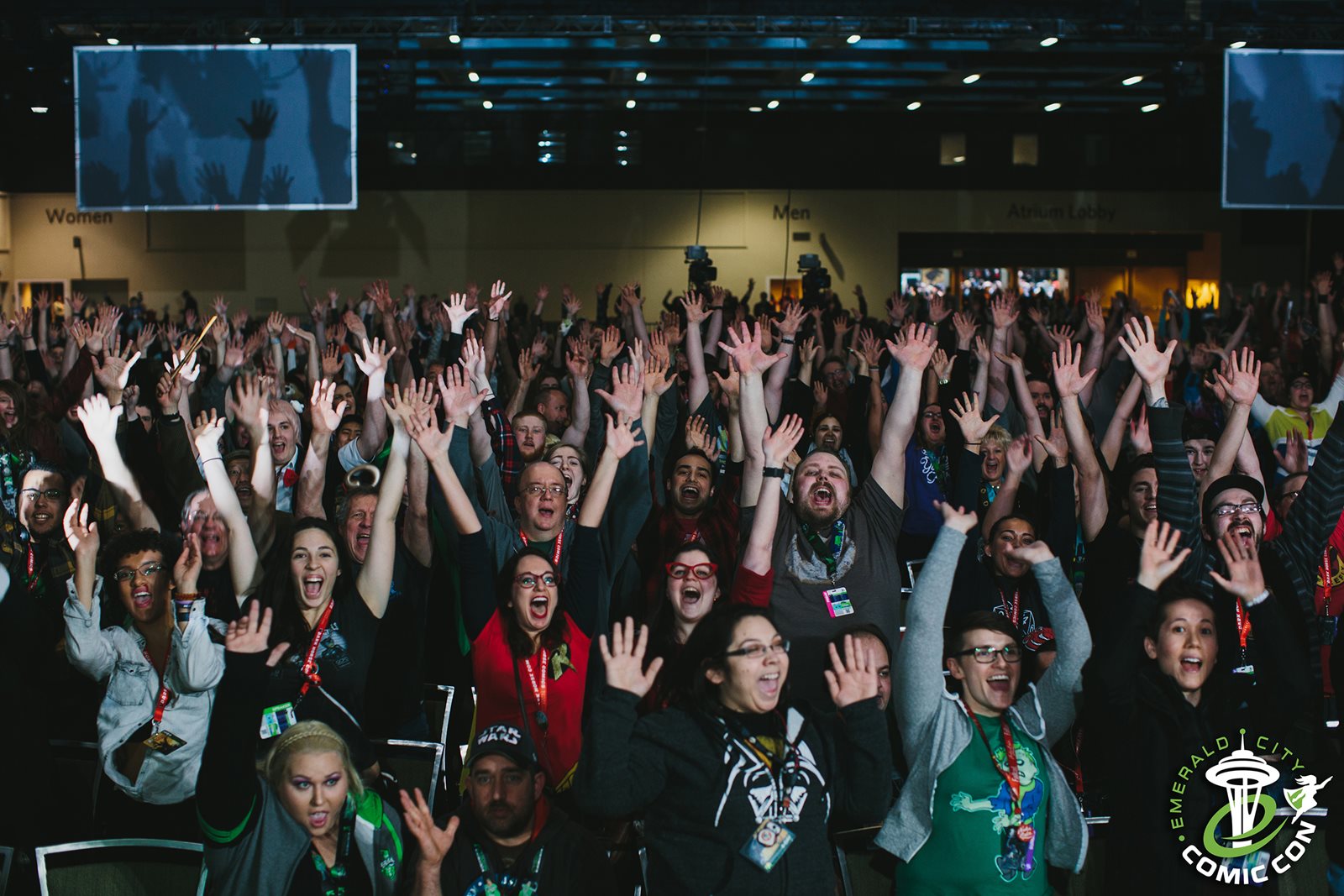 Crowd at Emerald City Comic Con