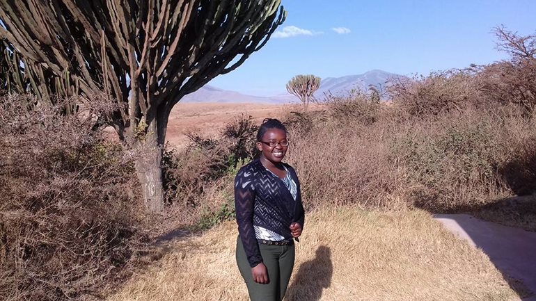 Alumna Esther Ndungu '18 