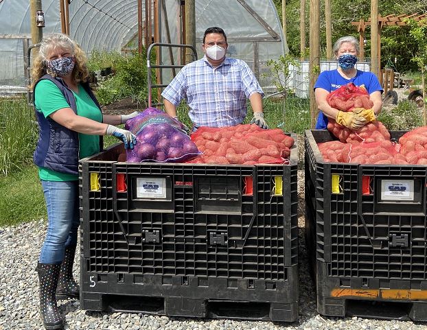 The three EastWest Food Rescue founders