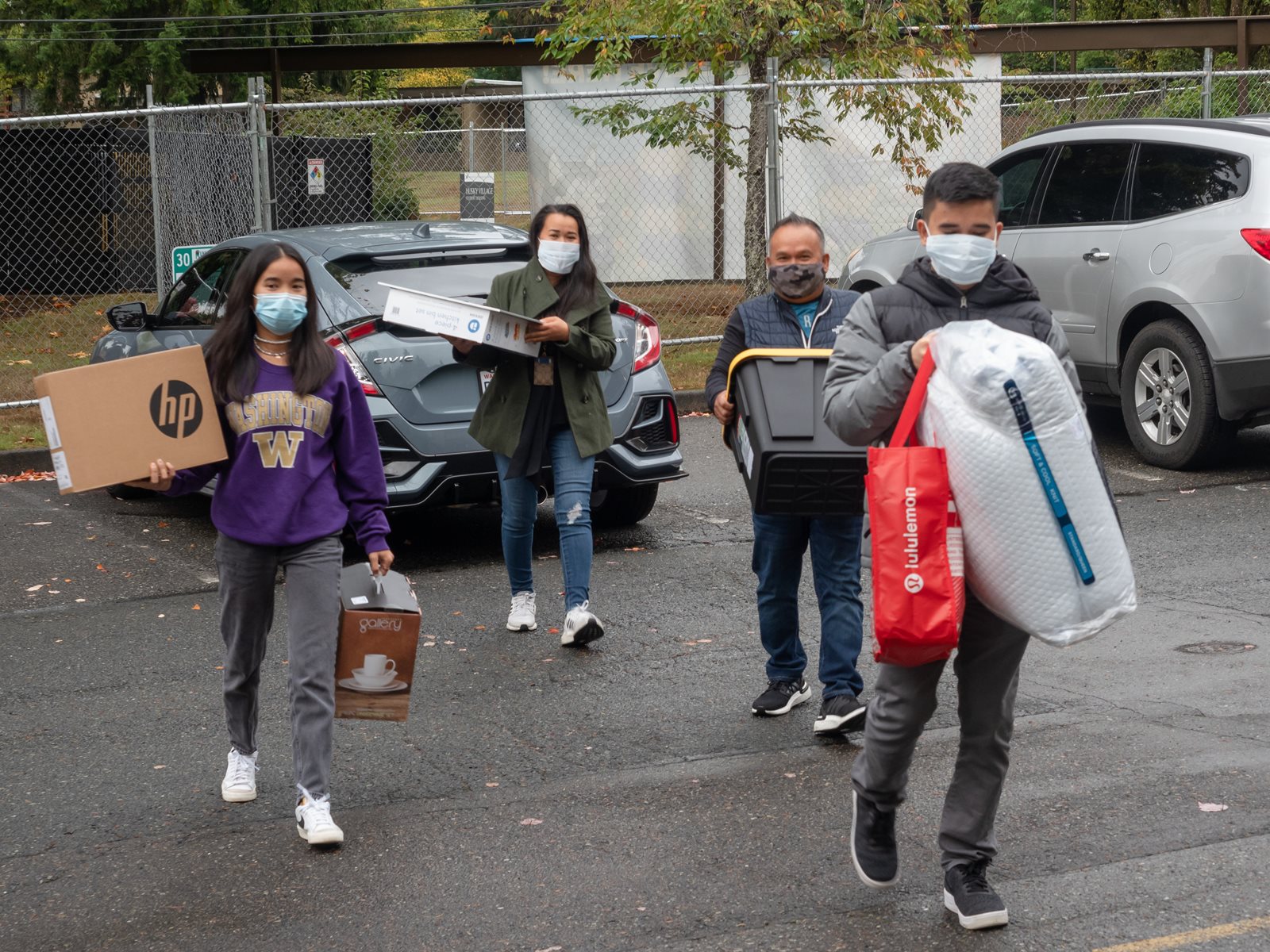 New residents and parents moving things