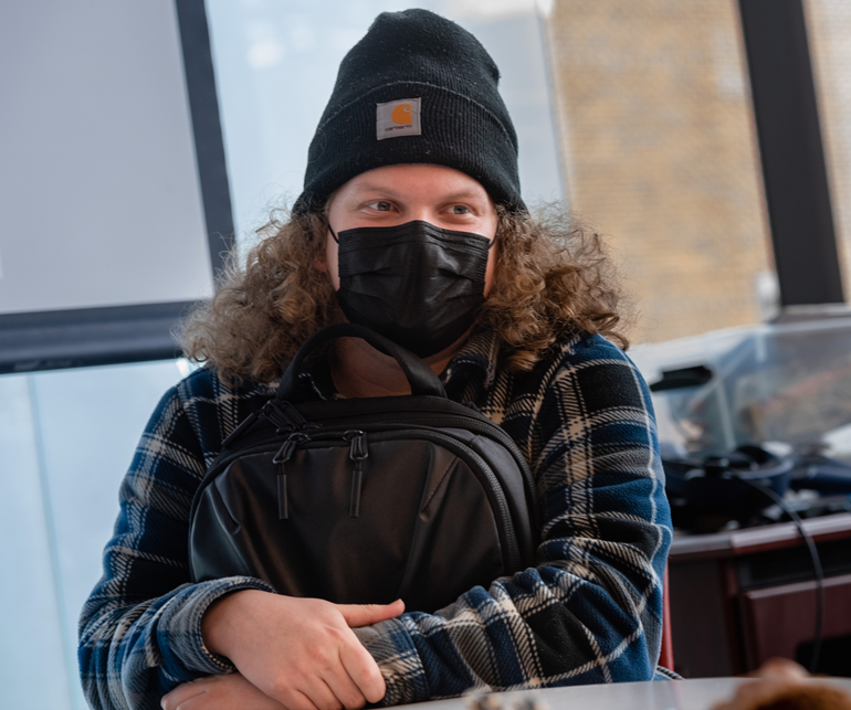 Noah Christensen, STEM junior