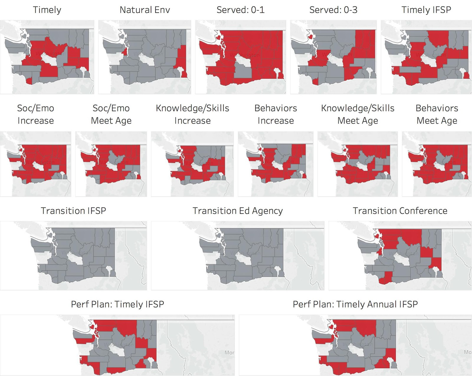 Student maps created for class