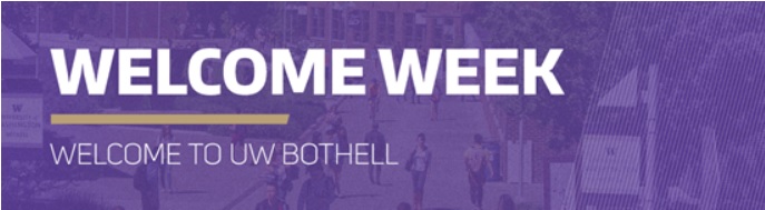Welcome Week banner